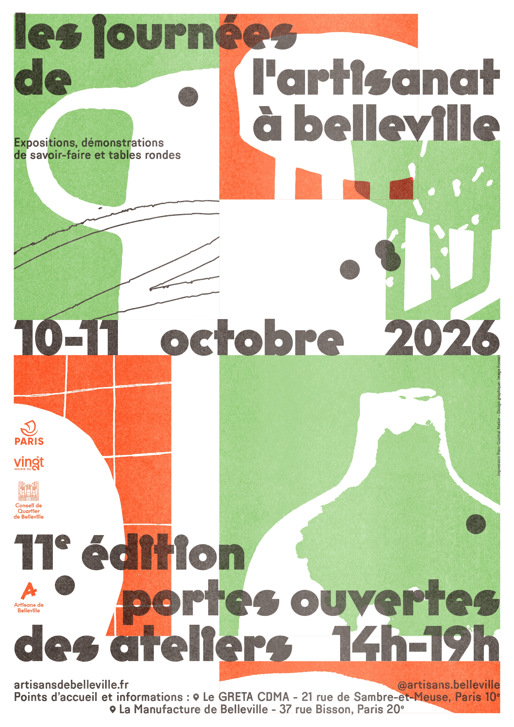 Journées de l'artisanat à Belleville | Agenda du quartier